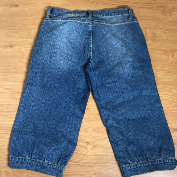 Blue Pointe Bermuda Denim Jeans Shorts Size 9 - Picture 5 of 5